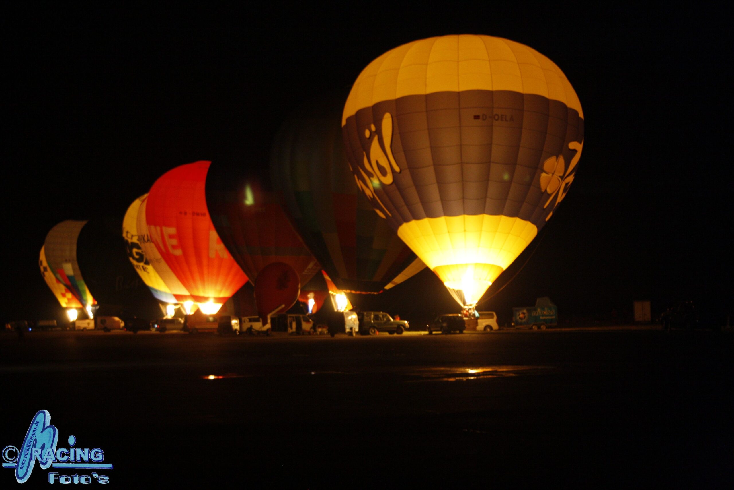 Abendveranstaltung am Flugplatz Altenburg